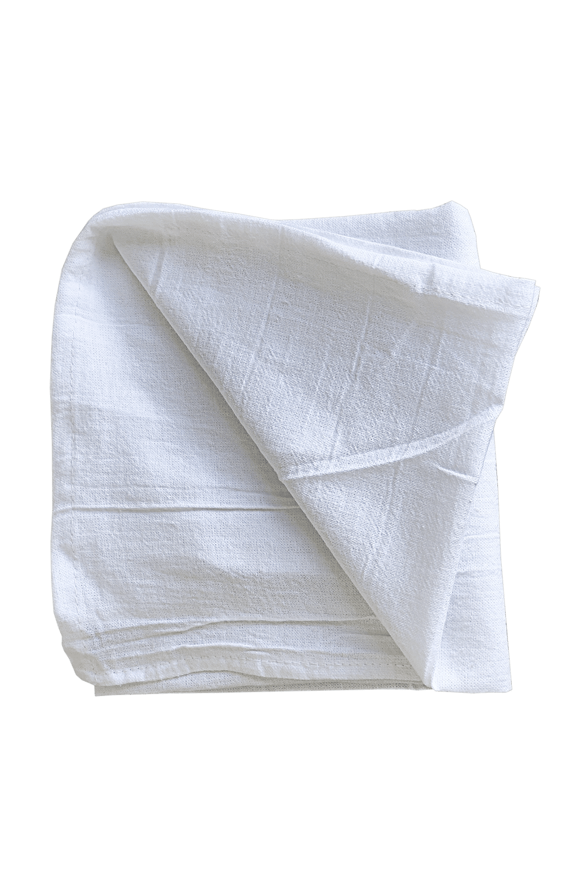 White & Organic Natural Flour Sack Towels, Sample Pack 28