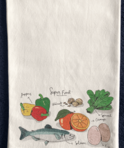 Vegetables Printed Flour Sack