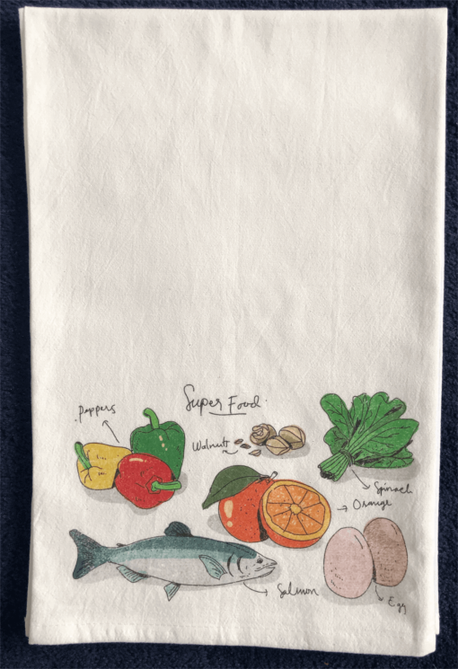 Vegetables Printed Flour Sack