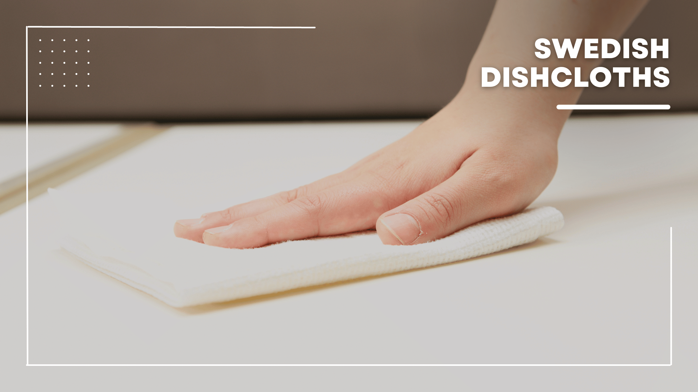 Swedish Dishcloths Reusable Compostable Alternative to Paper Towels