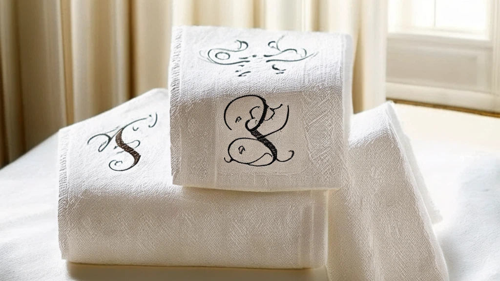 Monogrammed Tea Towel - Delightful Towels