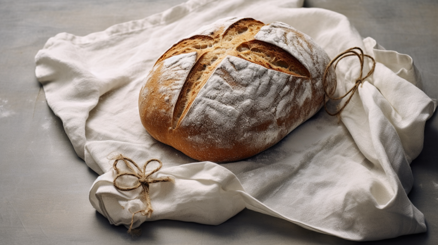 Flour Sack Towels Ideal for Bread and Produce Storage